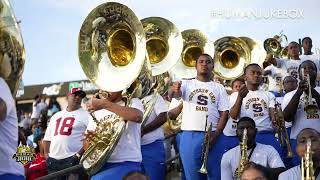 Southern University Human Jukebox 2023 quotSteppersquot  After Halftime  Alabama State [upl. by Hajan]