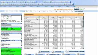 Episode 2  In Depth QlikView Demo [upl. by Hinze]