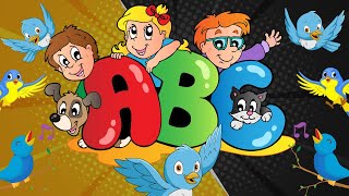 ABC song  Nursery Rhymes  ABC phonics song for kindergarten  A for apple [upl. by Pega499]