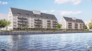 Neubauprojekt BUWOG SPEICHERBALLETT  Eigentumswohnungen in Spandau am Wasser nahe Eiswerder [upl. by Emarej267]