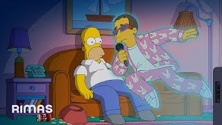 THE SIMPSONS BAD BUNNY  TE DESEO LO MEJOR Video Oficial [upl. by Aholah872]