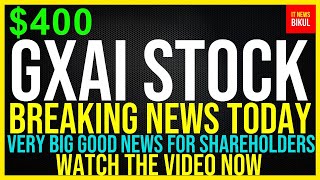 GXAI Stock GaxosAI Inc Stock Breaking News Today  GXAI Stock Price Prediction  GXAI Stock Target [upl. by Swisher]