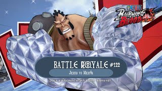 Battle Royale 122  BLU Diamond  Jozu vs Moria  One Piece  Burning Blood [upl. by Prussian]