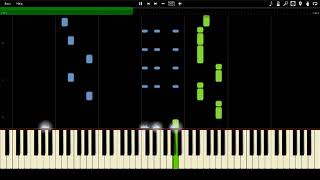 Traditional Italian Song  Tarantella Napoletana Synthesia Piano MIDI [upl. by Vizzone259]