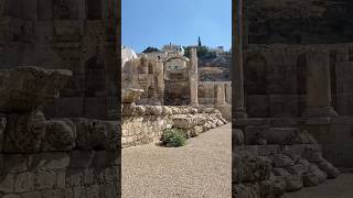 Ruins of the Roman Nymphaeum in Ammon 🇯🇴 travel shorts history [upl. by Yrot]