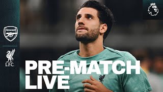 PreMatch Live Arsenal vs Liverpool  Premier League buildup from Emirates Stadium [upl. by Obola]