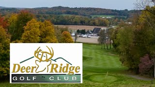 FALL GOLF IS HERE 😍 18 holes at Deer Ridge Golf Course in central Ohio [upl. by Darsie]