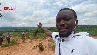 Visiting lands behind Aburi Ghana  From Peduase [upl. by Piscatelli]