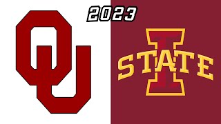 2023 Oklahoma Sooners vs Iowa State Cyclones Full Game Replay  College Football  720p [upl. by Richter502]