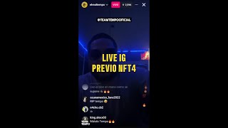 Live de Instagram previo a NFT IV  Tempo [upl. by Anielram]