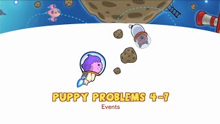 CodeSpark Academy Puzzles 47  Learn to Code Events Gameplay Puppy Problems  Coding Game Tutorial [upl. by Nosyerg]