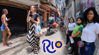 Favela Rocinha The BIGGEST Favela in Brasil  Walking Tour Rio de Janeiro [upl. by Tarfe586]