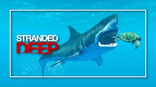 El TIBURÓN Acosador  STRANDED DEEP Gameplay Español Ep 4 [upl. by Aracal]