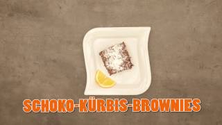 Schoko Kürbis Brownies [upl. by Sihonn]