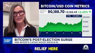 💥 JUST IN Cathie Wood says Bitcoin will hit 650k  15 million by 2030 🚀 [upl. by Dloniger]