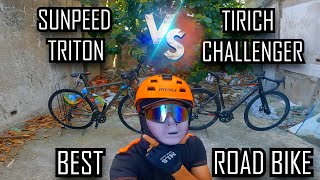 SUNPEED TRITON or TIRICH CHALLENGER  WATCH THIS BEFORE YOU BUY THIS ROAD BIKE [upl. by Annek]