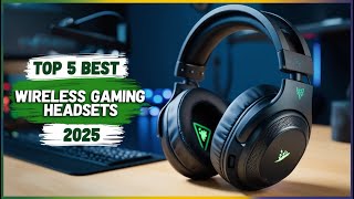 Best Wireless Gaming Headsets 2025 – Top 5 Picks You Need Now [upl. by Sldney]