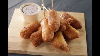 Corn Dog  Sanjeev Kapoor Khazana [upl. by Hilaire]