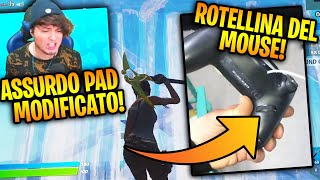 GIOCA con la ROTELLINA del MOUSE nel PAD RESET SCROLL MAI VISTA UNA COSA DEL GENERE FORTNITE ITA [upl. by Anitsirk364]