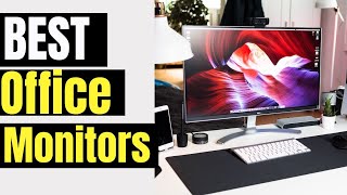 Top 5 Best Office Monitors for 2025 Enhance Your Productivityquot5 Best Monitors for Productivity [upl. by Atinahc]