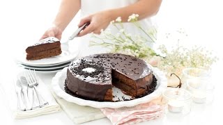 Receta de Tarta Sacher con Thermomix paso a paso [upl. by Halstead]