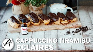 How to Make Tiramisu Eclairs  Gluten Free and Dairy Free Eclair Recipe [upl. by Lupee506]