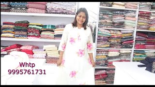 Linen cotton kurti priced 650 For shopping contact Fashionista 9995761731 [upl. by Fallon]