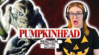 PUMPKINHEAD 1988 MOVIE REACTION FIRST TIME WATCHING [upl. by Dream819]