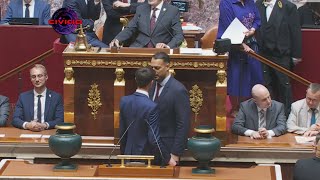 Des députés à 2 doigts den venir au main ils refusent de serrer la main au RN [upl. by Yessej92]