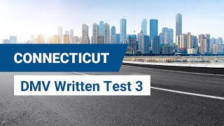 2024 Connecticut DMV Written Test 3 [upl. by Nyrad]