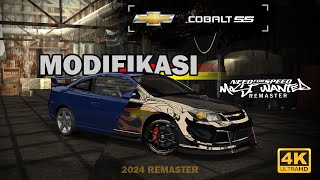 Need For Speed Most Wanted 2024 Remaster  Modifikasi Chevrolet COBALT SS [upl. by Rodina963]