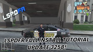 LSPDFR New Update FULL Tutorial   For GTA V Version 3528  2024 [upl. by Enirehtac]