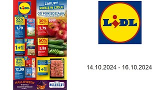 Gazetka Lidl PL  14102024  16102024  Od poniedziałku [upl. by Atinihs]