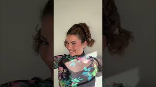 BRAIDED DETAIL TOP KNOT BUN HAIRSTYLE TUTORIAL [upl. by Aicitan936]