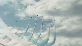 Red Arrows at Ayr for the Scottish Airshow September 2023 [upl. by William]