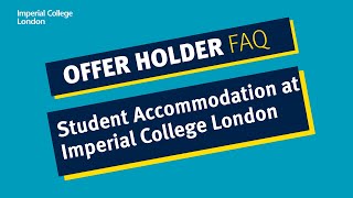 Offer Holder FAQ Student Accommodation and housing [upl. by Arabel]