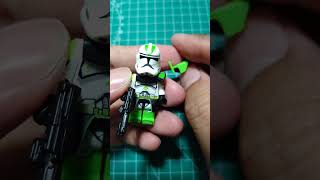 Lego MOC Clone Captain 698th Strike Medic Battalion Phase 2  Clone Wars Xinh minifigures starwars [upl. by Doane693]