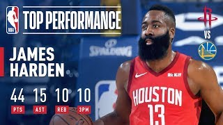 James Hardens CLUTCH Performance In The Bay  January 3 2019 [upl. by Ocram355]