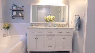 DIY Master Bathroom Reno for a FRACTION of What the Pros Cost [upl. by Nohsyt]