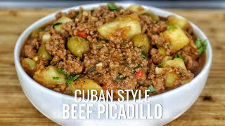 Cuban Picadillo Will Be Your New Favorite Dish [upl. by Melda]