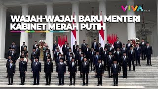 FULL Susunan Menteri Kabinet Merah Putih PrabowoGibran [upl. by Millford]