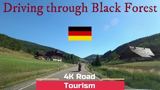 Driving Germany Schramberg  Herbolzheim  4k scenic drive Black Forest [upl. by Liemaj]