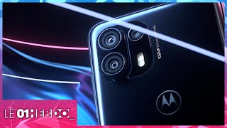 01Hebdo 321  Motorola fait son retour avec une nouvelle gamme de smartphones [upl. by Vladamar]