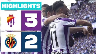 Resumen de Real Valladolid CF vs Villarreal B 32 [upl. by Nicolea197]