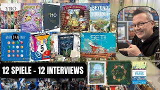 12 Spiele  12 Interviews  SPIEL 2024 Teil 5 [upl. by Nonnahsed47]