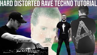 FULL TRACK Hard Distorted Rave Techno KRTM Nico Moreno Brecc WNDRLST Style Samples [upl. by Apfelstadt501]