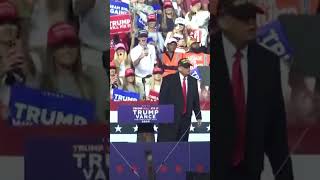 Trump’s Rally Ends on a High Note with YMCA Groove [upl. by Atok]