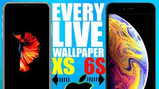 DOWNLOAD EVERY IPHONE LIVE WALLPAPER LIVE FISH  IPHONE 6S 7 X XS LIVE WALLPAPER DOWNLOAD [upl. by Hadik]