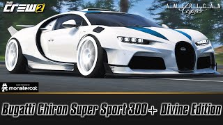 The Crew 2  Bugatti Chiron Super Sport 300 Divine Edition  FULLY UPGRADED  PRO SETTINGS [upl. by Nrobyalc]