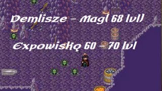 Gdzie expić 60  70 lvl Demlisze  Mag 68 lvl  Margonem [upl. by Rollecnahc]